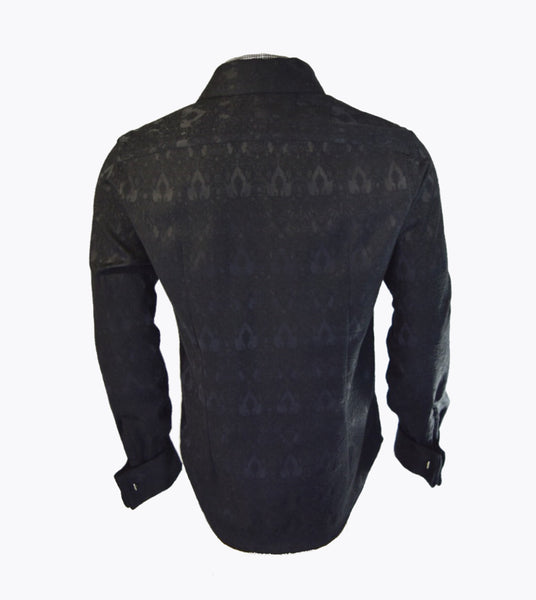 Moonless Night Jacquard Shirt