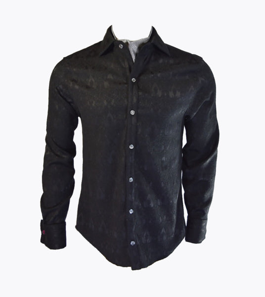 Moonless Night Jacquard Shirt