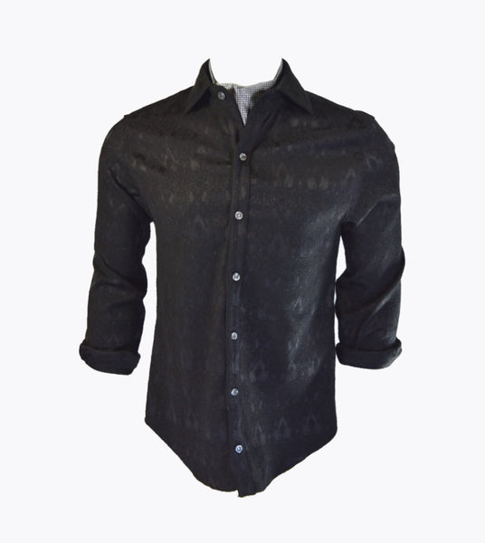 Moonless Night Jacquard Shirt