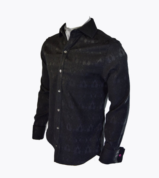 Moonless Night Jacquard Shirt
