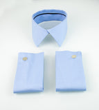 Light Blue Collar&Cuffs