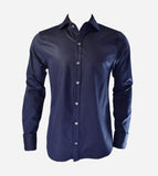 Midnight Blue Pique Shirt