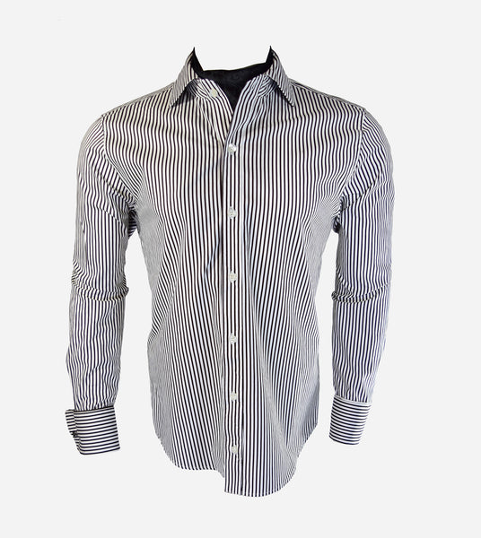 Dark Chocolate Zebra Stripe Shirt