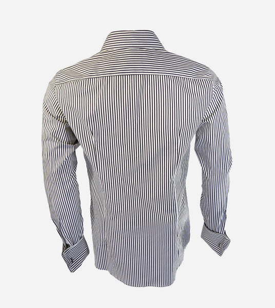 Dark Chocolate Zebra Stripe Shirt
