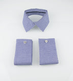 SEA&SKY Gingham Collar&Cuffs